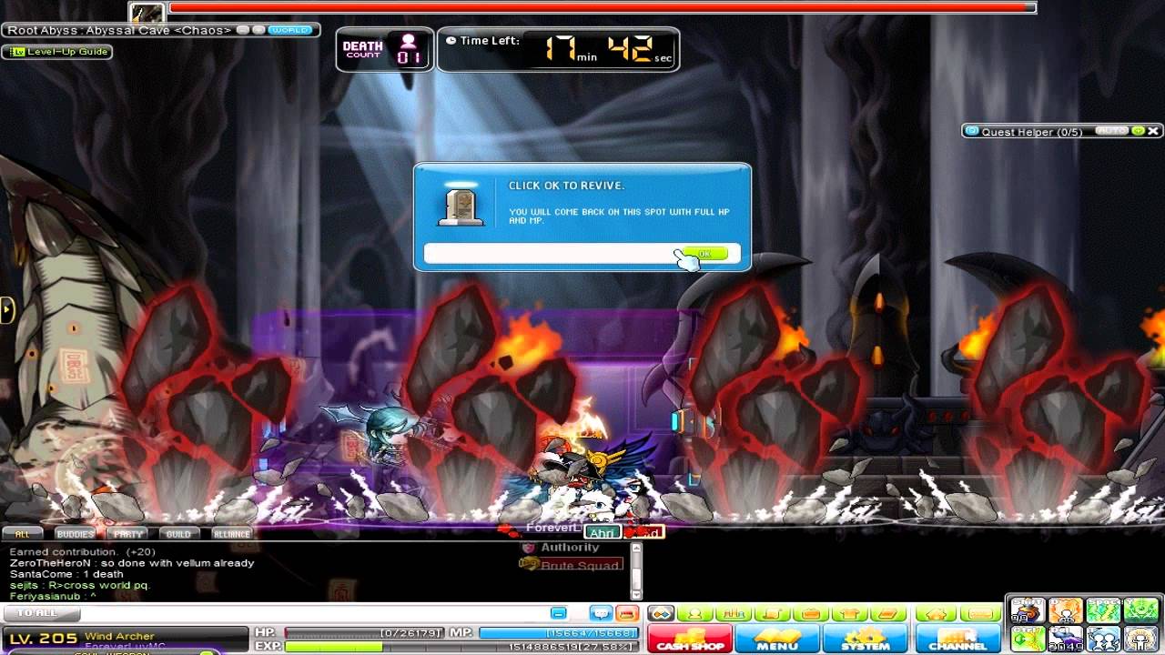 MapleStory Chaos Root Abyss Vellum YouTube
