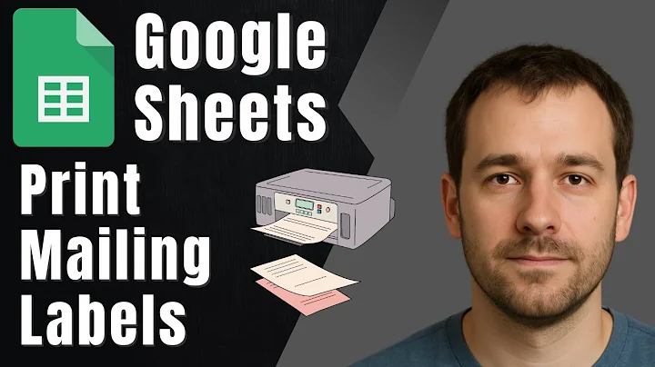 How to Print Mailing Labels from Google Sheets (2025 Tutorial)