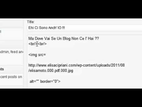 Video: Come Inserire Una Foto In Un Blog