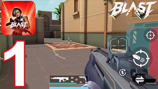 Blast: Gun Shooting Game 5v5 Gameplay Walkthrough Part 1 (iOS, Android) screenshot 4