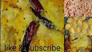 Masoor Dal Dahi pakoda || My Home Style Recipe||कढ़ी रेसिपी | पंजाबी कढ़ी पकोड़ा || Dahi Kadhi ||