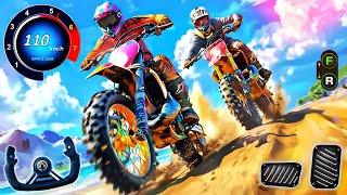 Motocross Dirt Bike Racing | Extreme Offroad Stunt Rider & Dirt Bike Simulator 3D - Android GamePlay screenshot 5