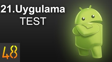 Android Programlama | 21. Uygulama TEST | İşlem Yap Uygulaması