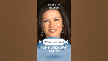 Catherine Zeta-Jones: 5 Amazing Facts #funfacts #shorts