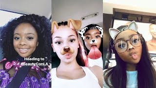Skai Jackson | Snapchat Story | 13 August 2017 w/ Danielle Bregoli