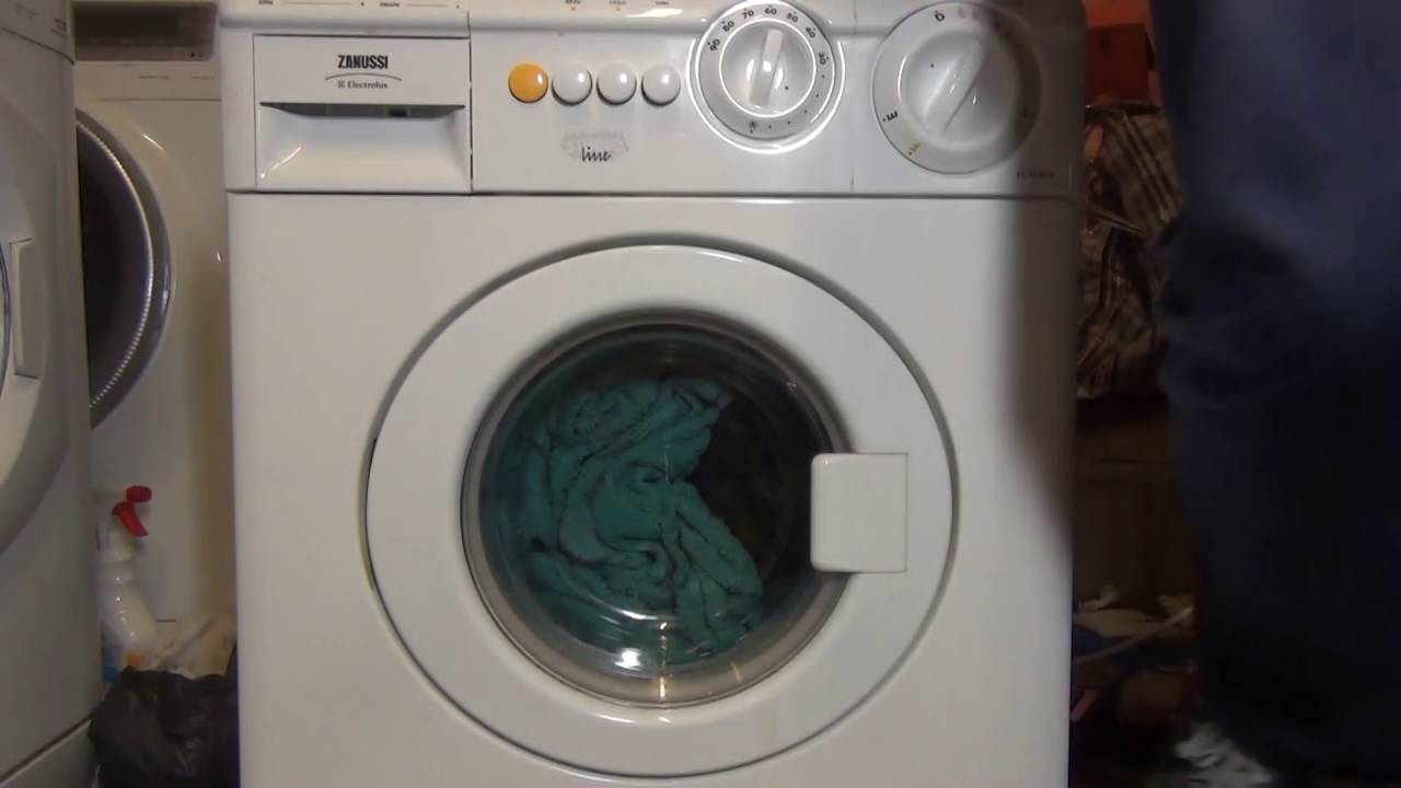 Zanussi compact 3kg FC1200W : Program C : Colourds 'Cotton fast' 60'c