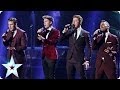 Jack pack sing feeling good  britains got talent 2014 final