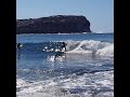 Surfing macmasters beach