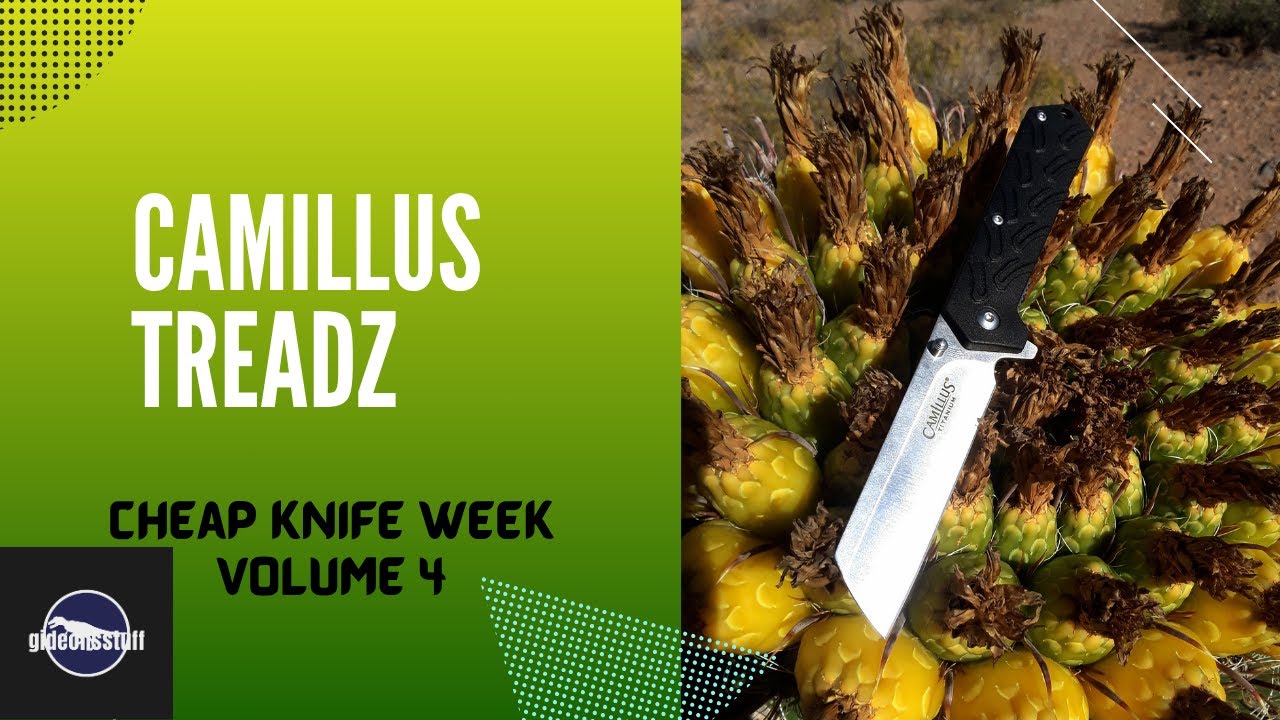 Camillus Treadz Review (Cheap Knife Week Vol.4) YouTube