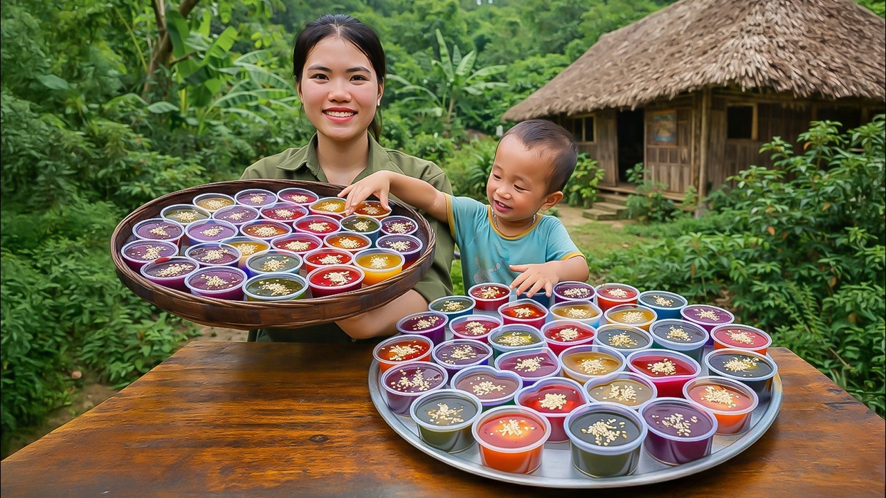 Secret Recipe for Unique, Delicious, and Beautiful Cake | Flavor of Traditional Foods | Daily Life