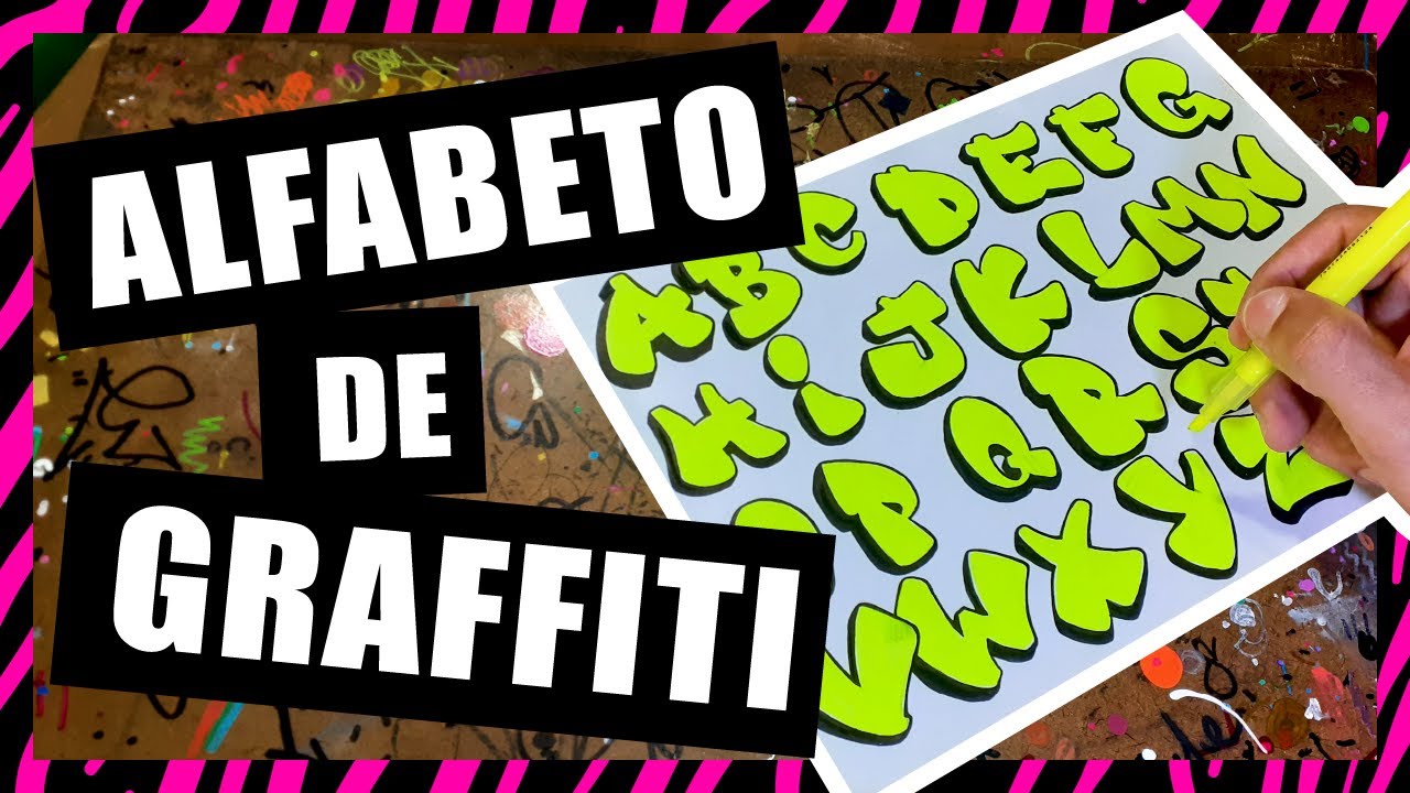 Abecedario En Graffiti Todas Las Letras Youtube Alfabeto De Graffiti