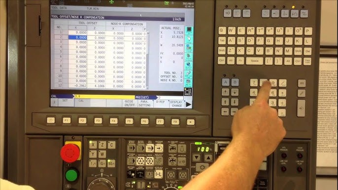 CNC Control Procedures (Okuma OSP & FANUC): “Tool Length Offset” 
