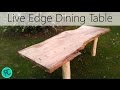Massive Live Edge spalted beech dining table!