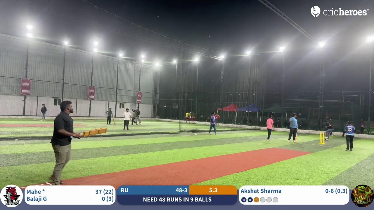 Dino Thunders vs Ruthless | Dino Mega championship Season 12(Semi Final) | Live - Bengaluru (Banga…