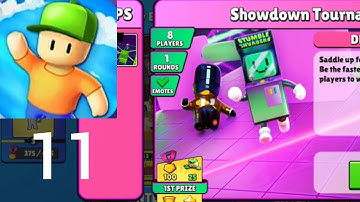 Stumble Guys Gameplay - Walkthrough - Part 11 | New Map ( android, steam )