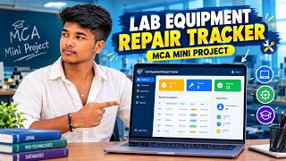 🚀 Lab Equipment Repair Tracking System | MCA Mini Project | Python Flask | MySQL | தமிழ் 🎓