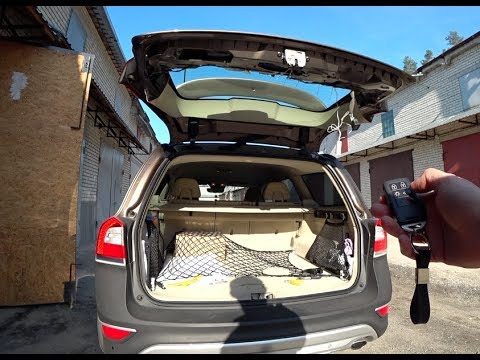 Tailgate Module (v2.4) Installation on Volvo XC70/V70 with electromechanical drive.