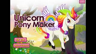 My Unicorn Rainbow - Pony Creator, Games For Girls screenshot 1