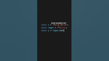 how to use the regex character ^ to match the beginning of a string