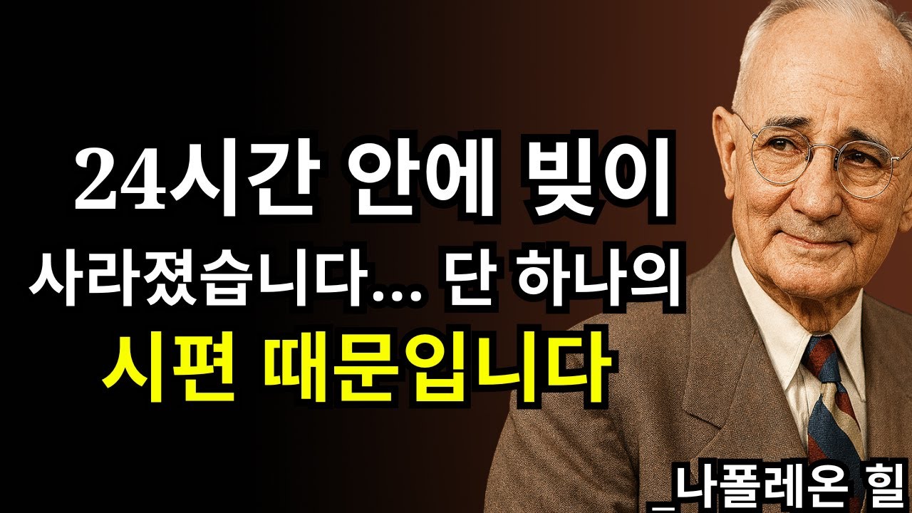 빚에서 벗어나 부자 되는 길, 이 시편에 있었다 | 나폴레온 힐