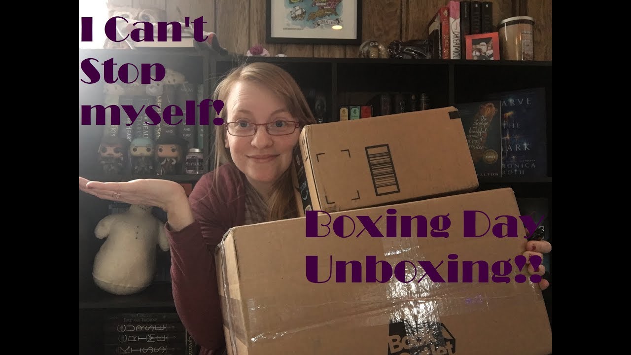 Book Outlet Boxing Day and Amazon Unboxing!!! YouTube