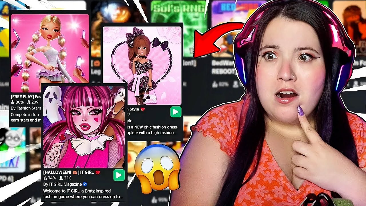 Are These ROBLOX FASHION Games DRESS TO IMPRESS DUPES?!
