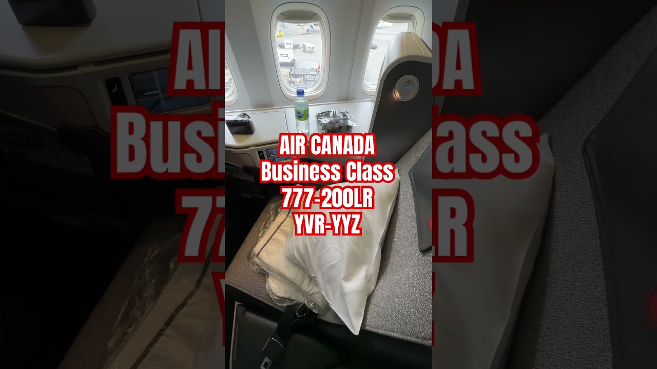 Air Canada 777-200LR Business Class