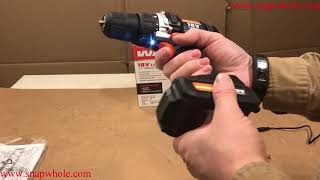 Harbor Freight Warrior 18v Lithium Drill/Driver Review