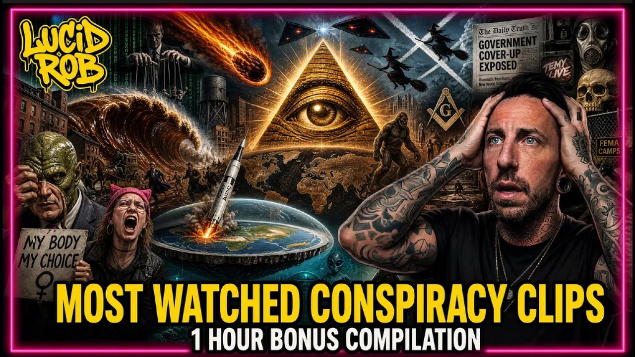 1 Hour of Conspiracy Theories That Will Keep You Up At Night...