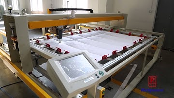 Getonagain Automatic Flip Single Head Quilting Machine #getonagain