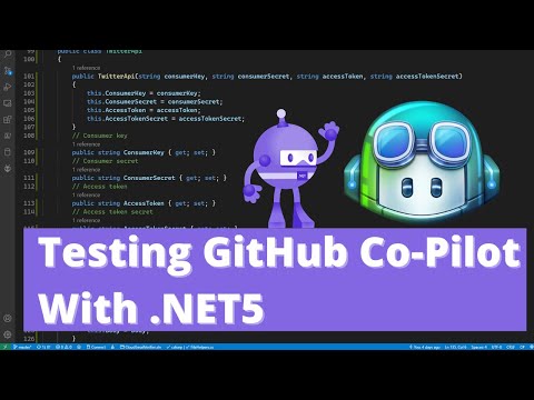 Testing GitHub Co-Pilot with .NET5