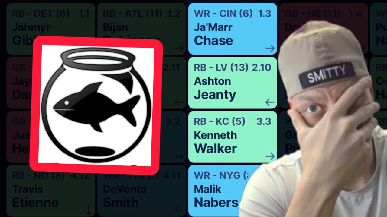 Live Scott Fish Bowl Fantasy Football Draft