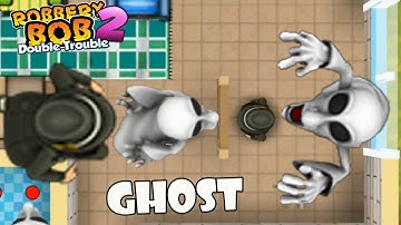 Robbery Bob 2 - Secret Agent Suit Vs Mario Ghost - part 8