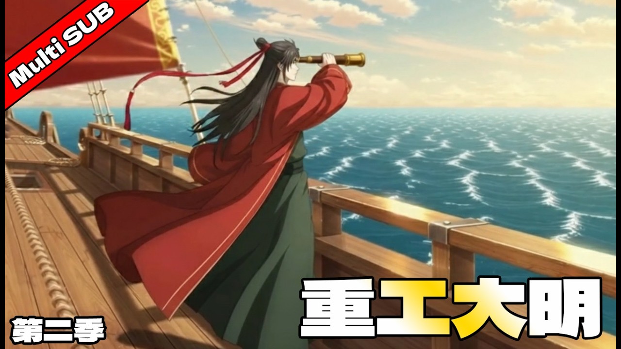 MULTI SUB 🔥新🎬《重工大明》第二季 | 大明皇帝震撼開眼！朱棣親見瓊州新政與工業神蹟，決意廢八股、引蒸汽，領大明逆天強國！ #動漫 #anime #穿越 #逆襲