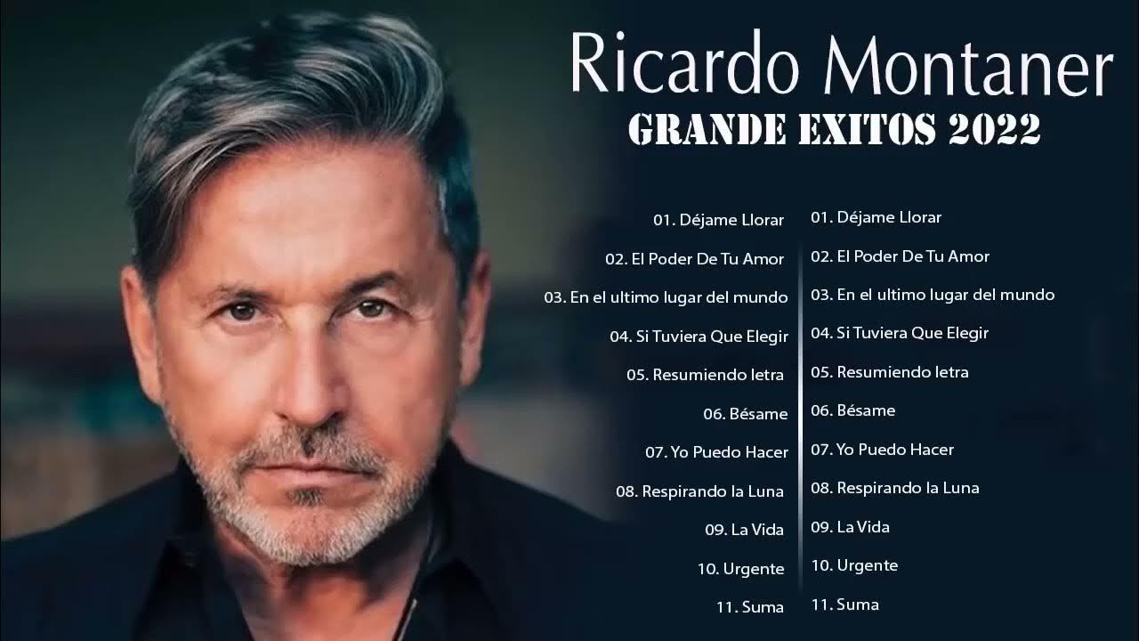 Ricardo Montaner Mejores Canciones II MIX ROMANTICOS💕 YouTube