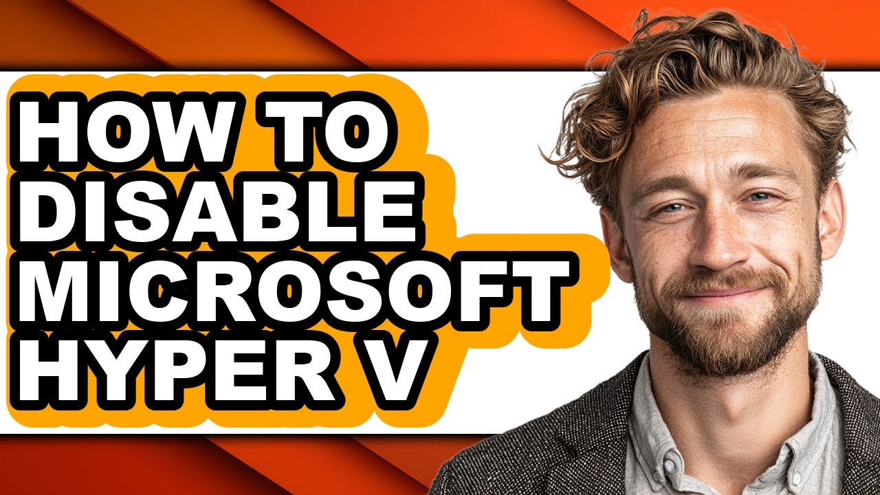 How to Disable Microsoft Hyper V (updated) - YouTube