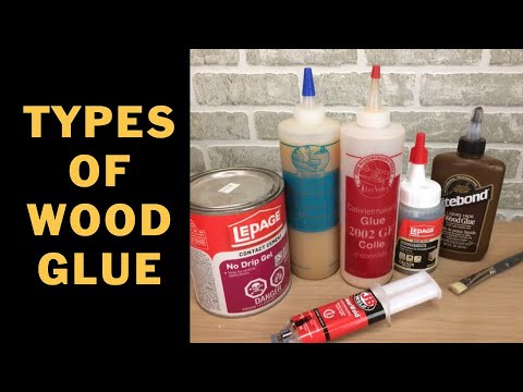 Wood Glue Types