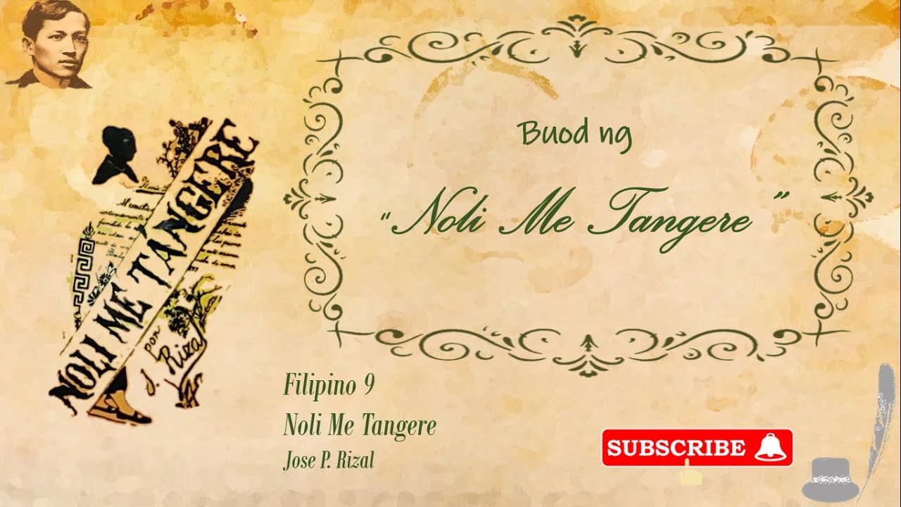 noli me tangere summary essay tagalog
