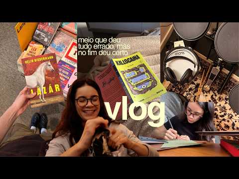 Big vlog! Reads while dealing with food poisoning, new books, and little things