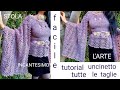 TUTORIAL  STOLA   UNCINETTO  FACILE .      INCANTESIMO #uncinetto#crochet#stola#