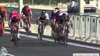 Tour of Qatar 2016 - stage 2 - Finish by Peter SagFan ch-02 17,850 views 8 years ago 1 minute, 18 seconds