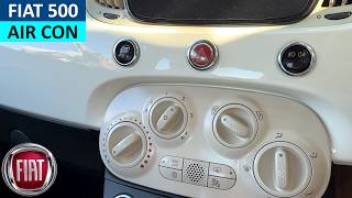 How to turn on Fiat 500 Air Conditioning