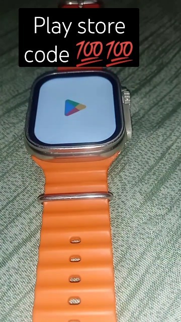 T900/T800 ultra Smartwatch me play store kaise chalayen 🤔play store code in t900/t800 ultra #shorts