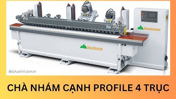 MÁY CHÀ NHÁM CẠNH PROFILE 4 TRỤC WOODMASTER WM-S2W2