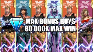 10,000 Brute Force Alien Onslaught Insane 80,000X Max Win Nolimit City