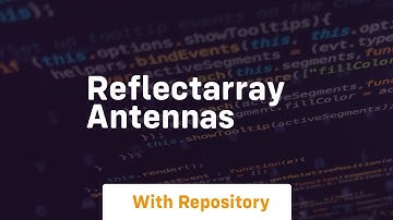 reflectarray antennas