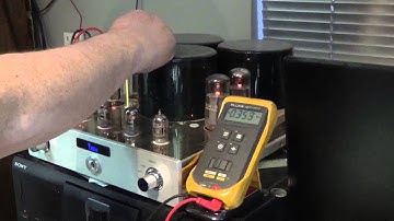 Biasing your vacuum tube amplifier