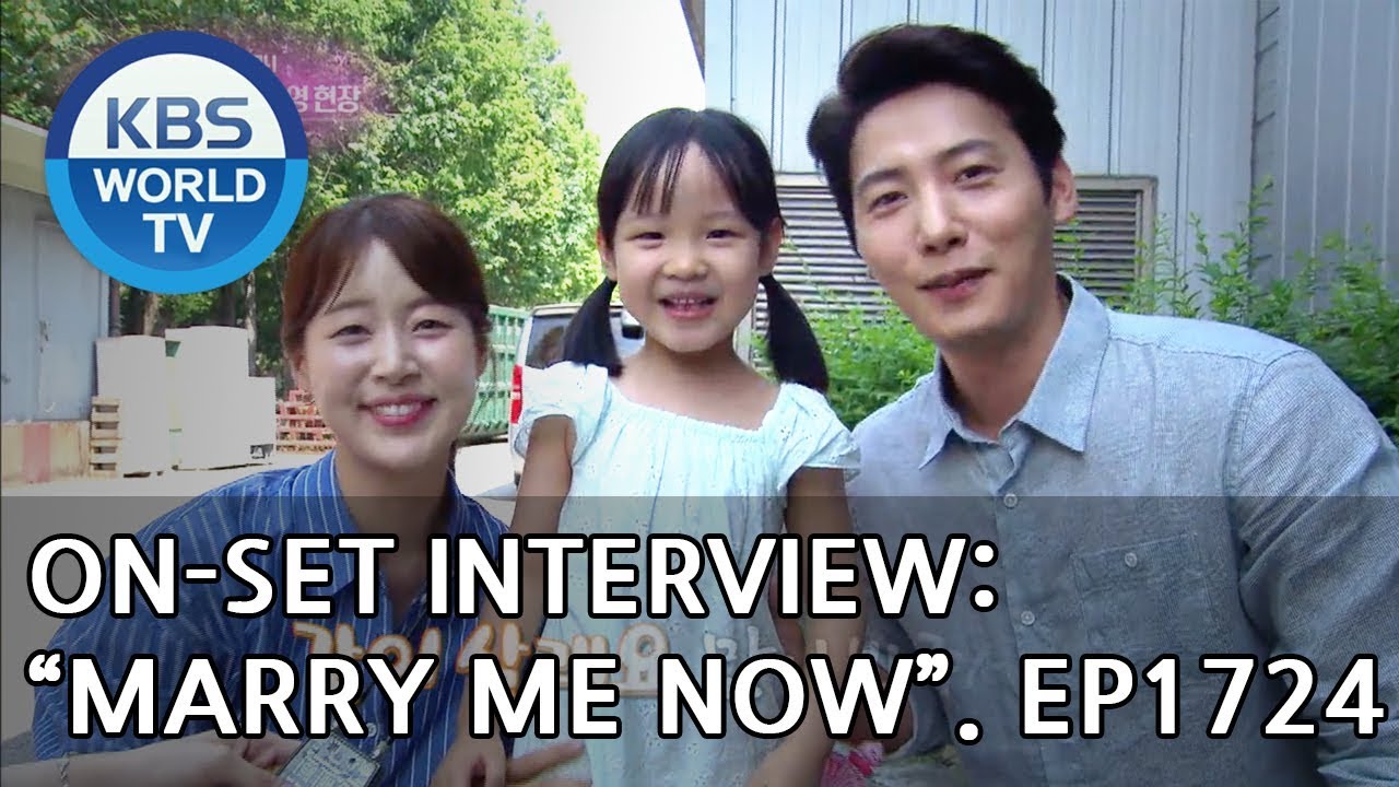 On Set Interview With The Cast Of Drama Marry Me Now Entertainment Weekly 18 07 23 Youtube
