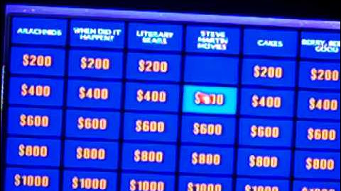 Jeopardy Wii Redemption Game 1 Part 1