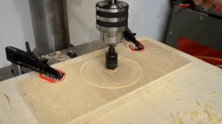 Special Cutters with the NOVA Voyager DVR Variable Speed Drill Press